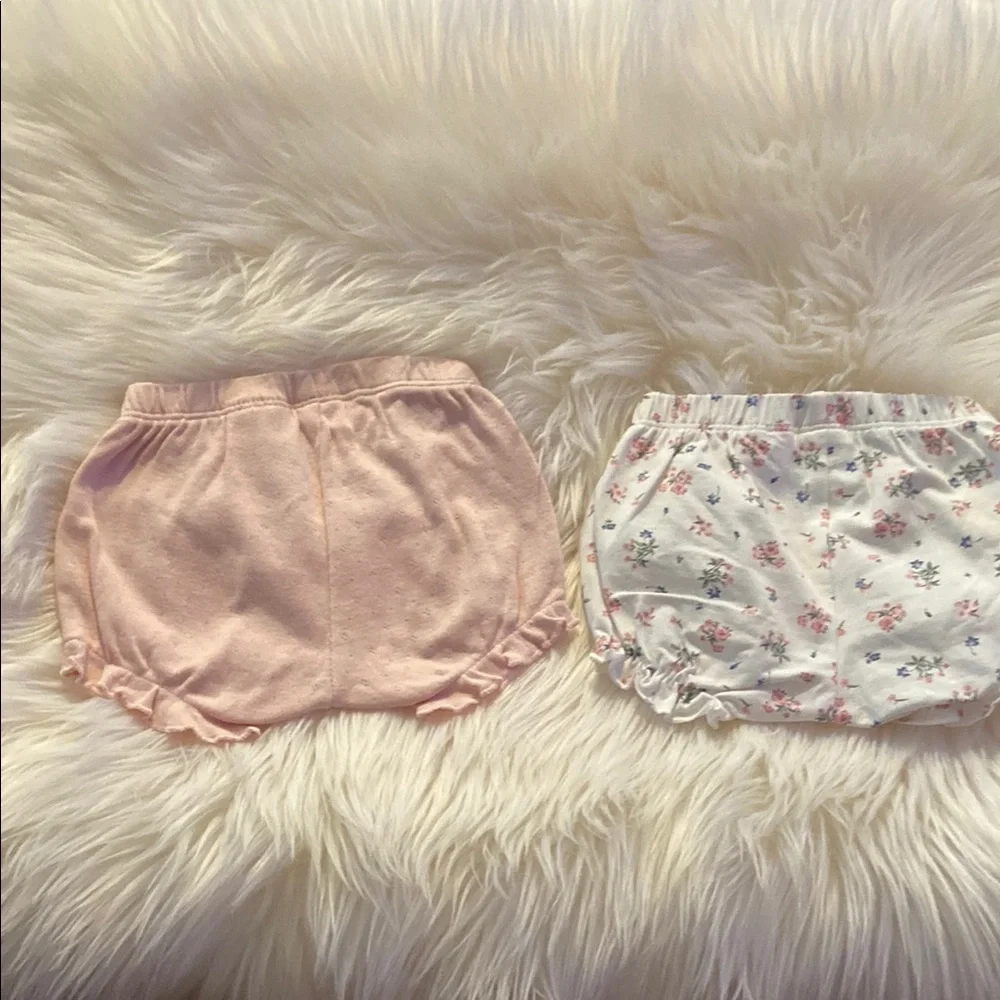H&M Pink and Cream Diaper Covers Luxurious Organic Cotton